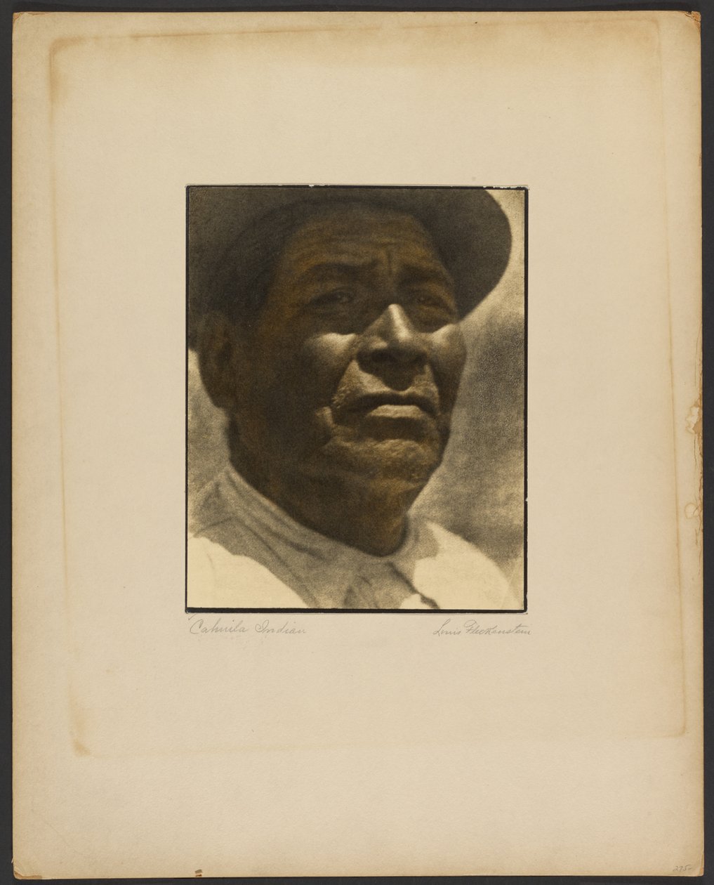 [Homme amérindien] - Louis Fleckenstein