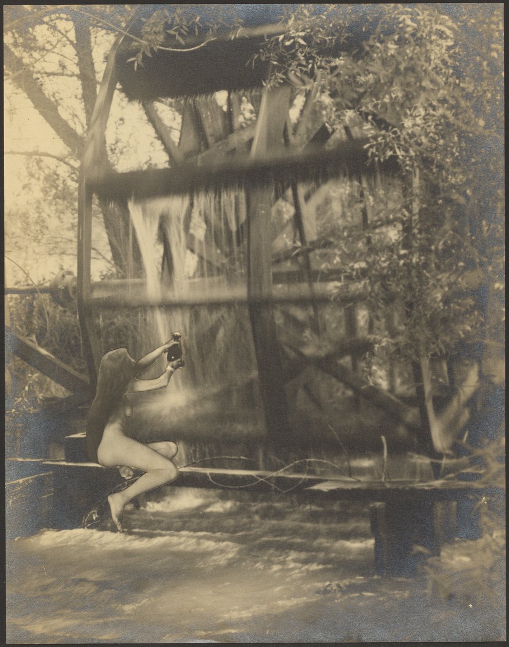 La nymphe et le vase - Louis Fleckenstein
