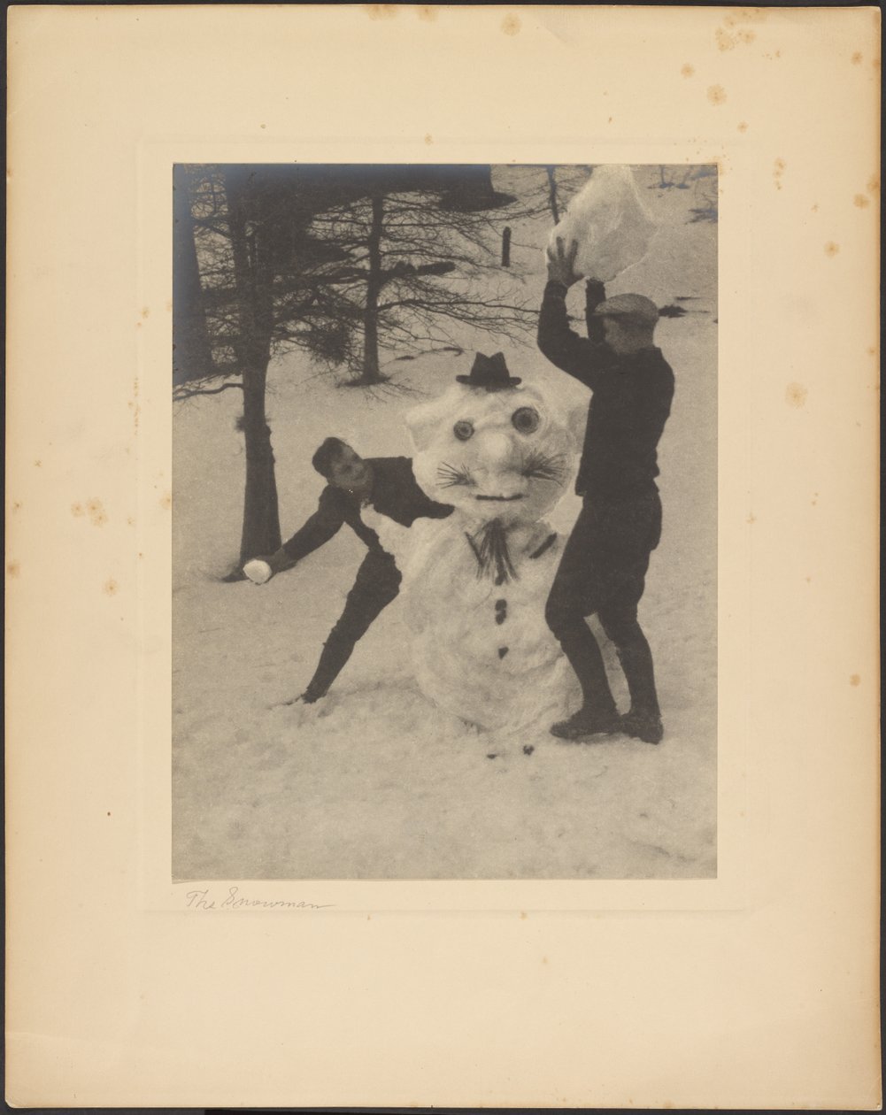 Le bonhomme de neige - Louis Fleckenstein