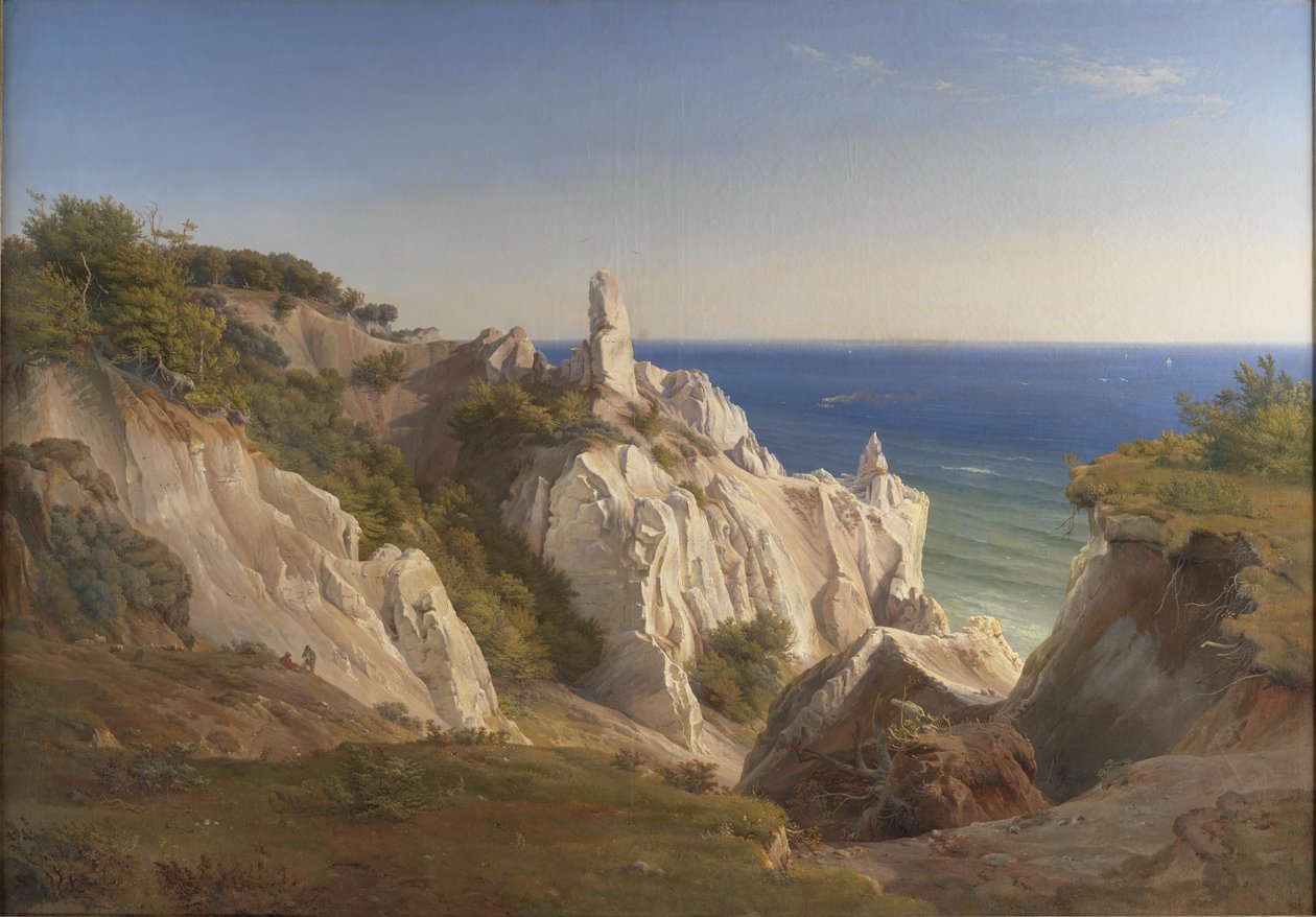 Danois :  Møens Klint, Les falaises de l