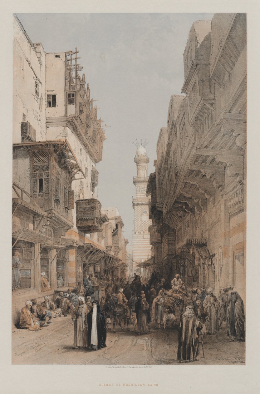 Mosquée el Mooristan, Le Caire - Louis Haghe