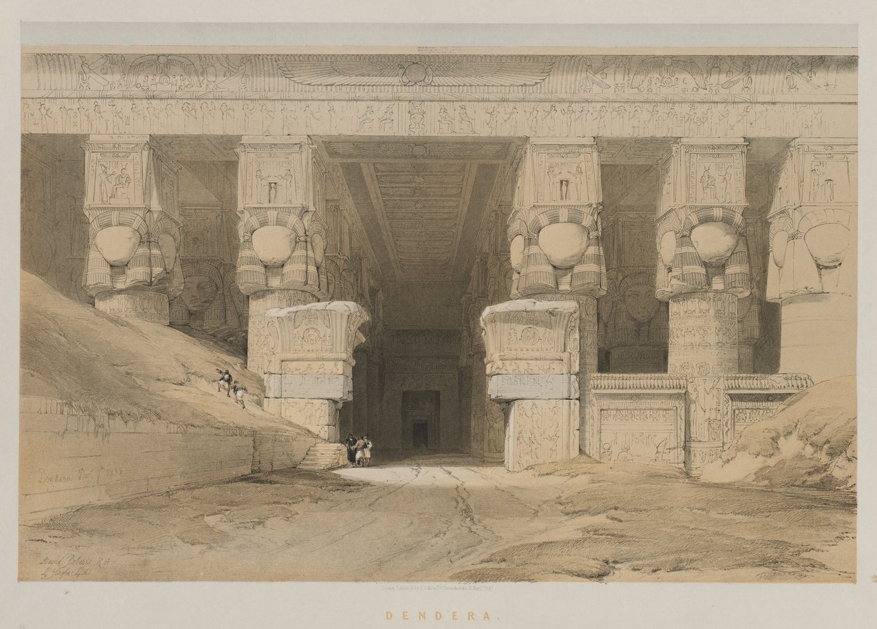 Égypte et Nubie, Volume I : Dendera - Louis Haghe