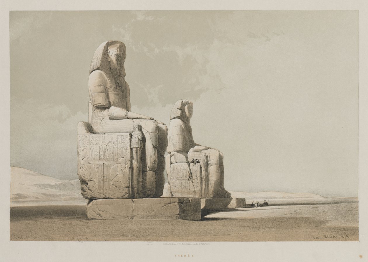 Thèbes - Louis Haghe