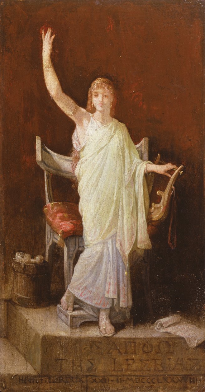 Sappho, 1888 - Louis Hector Leroux