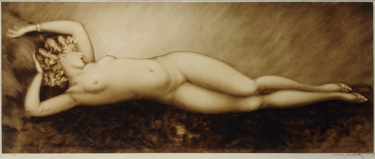 Repos, c.1934 - Louis Icart