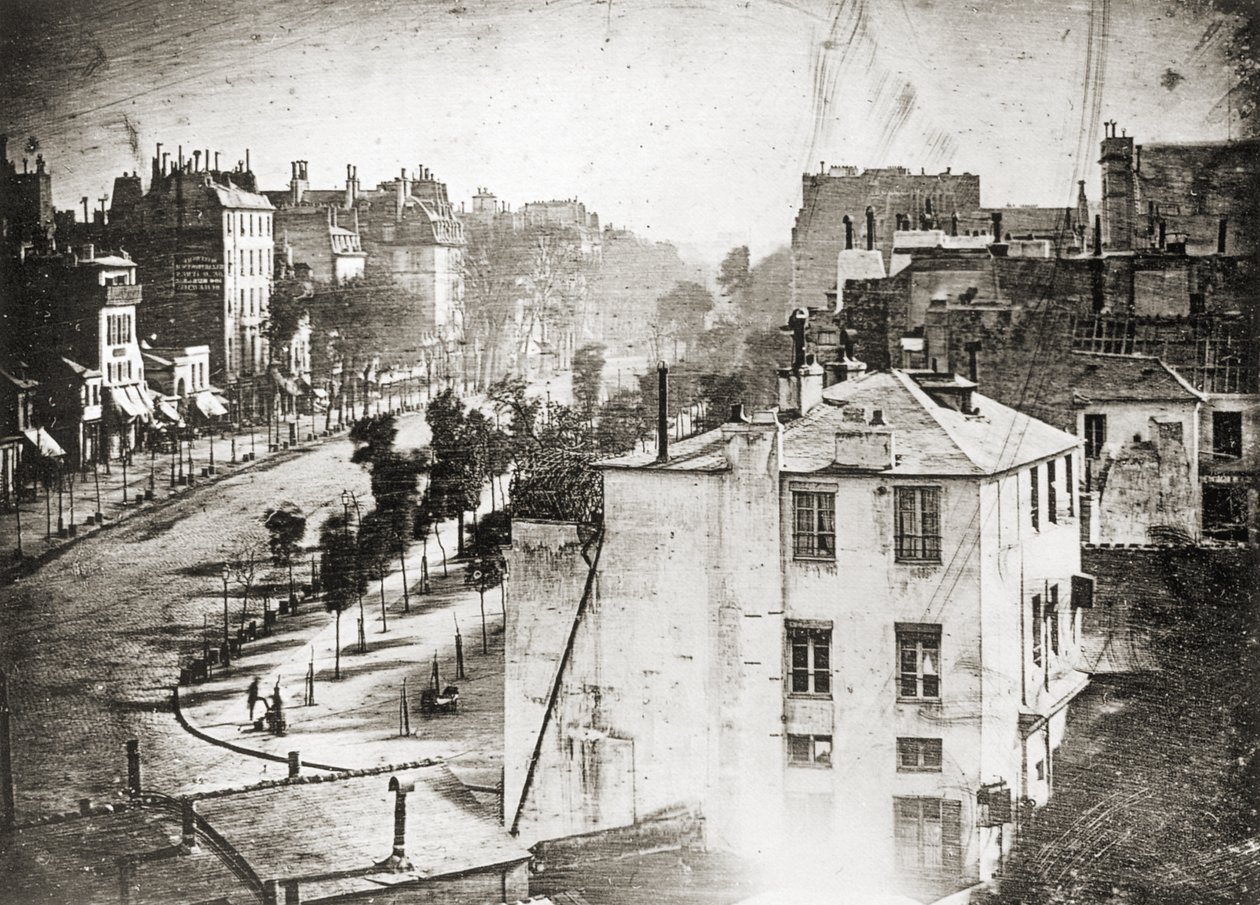 Boulevard du Temple par Daguerre - Louis Jacques Mande Daguerre
