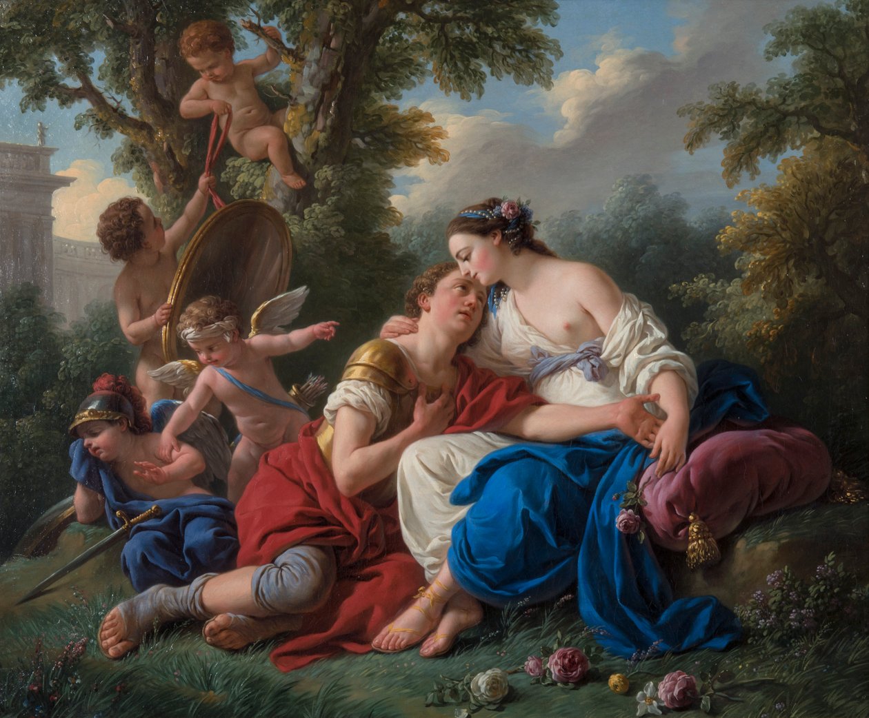 Renaud et Armide - Louis Jean François Lagrenée