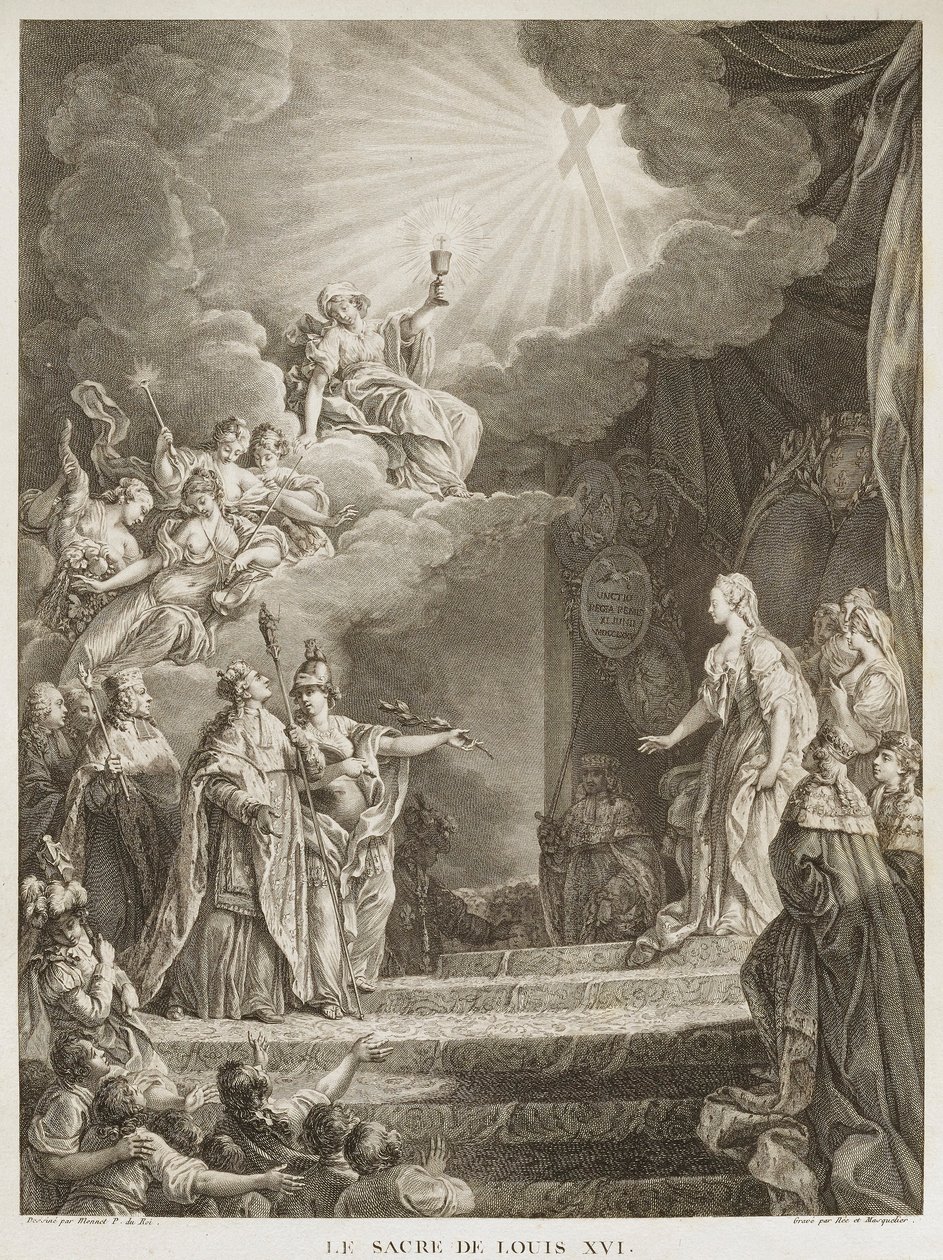 Le Sacre de Louis XVI - Louis Joseph I Masquelier