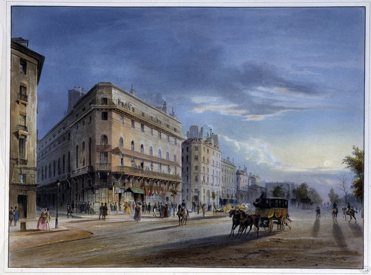 Boulevard des Italiens - Louis Jules Arnout