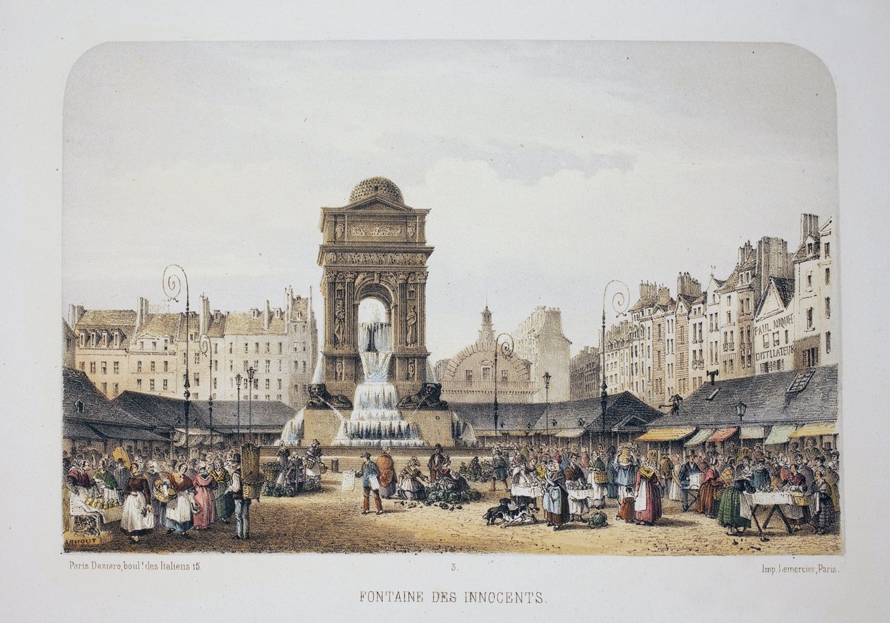 Fontaine des Innocents (Fontaine des Nymphes), Paris - Louis Jules Arnout