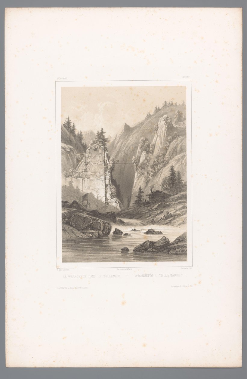 Vue sur un pont au-dessus d