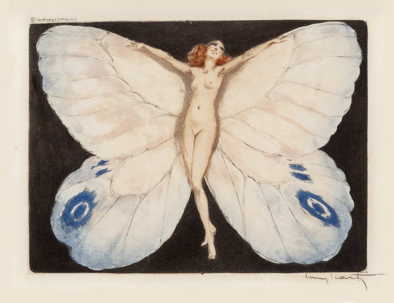 Ailes ouvertes, 1936 - Louis Justin Laurent Icart