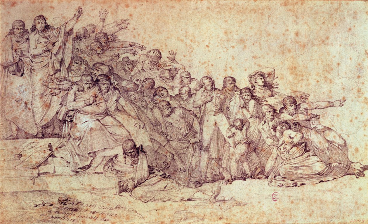 Massacre des patriotes au Champ de Mars - Louis Lafitte