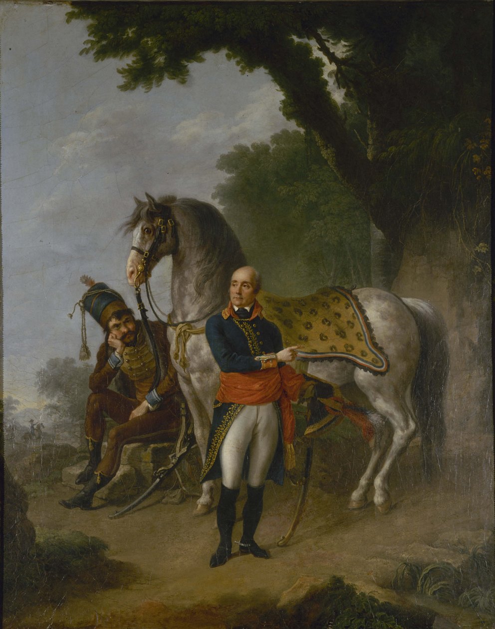 Portrait du général Joseph Marie Servan de Gerbey 1741-1808, vers 1800 - Louis Lafitte