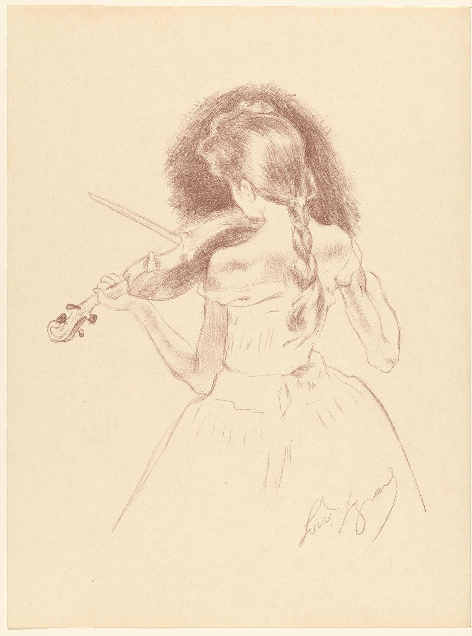 Musicienne - Louis Legrand