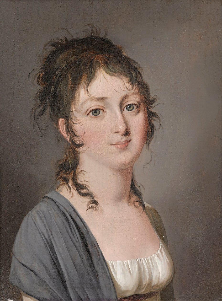 Louis-Léopold Boilly - Portrait of the Comtesse François de Sainte-Aldegonden - Louis Leopold Boilly