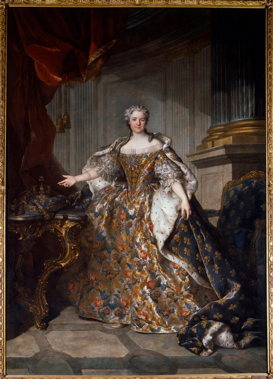Portrait de Marie Leszczynska (1703-1768) Reine de France - Louis Tocqué