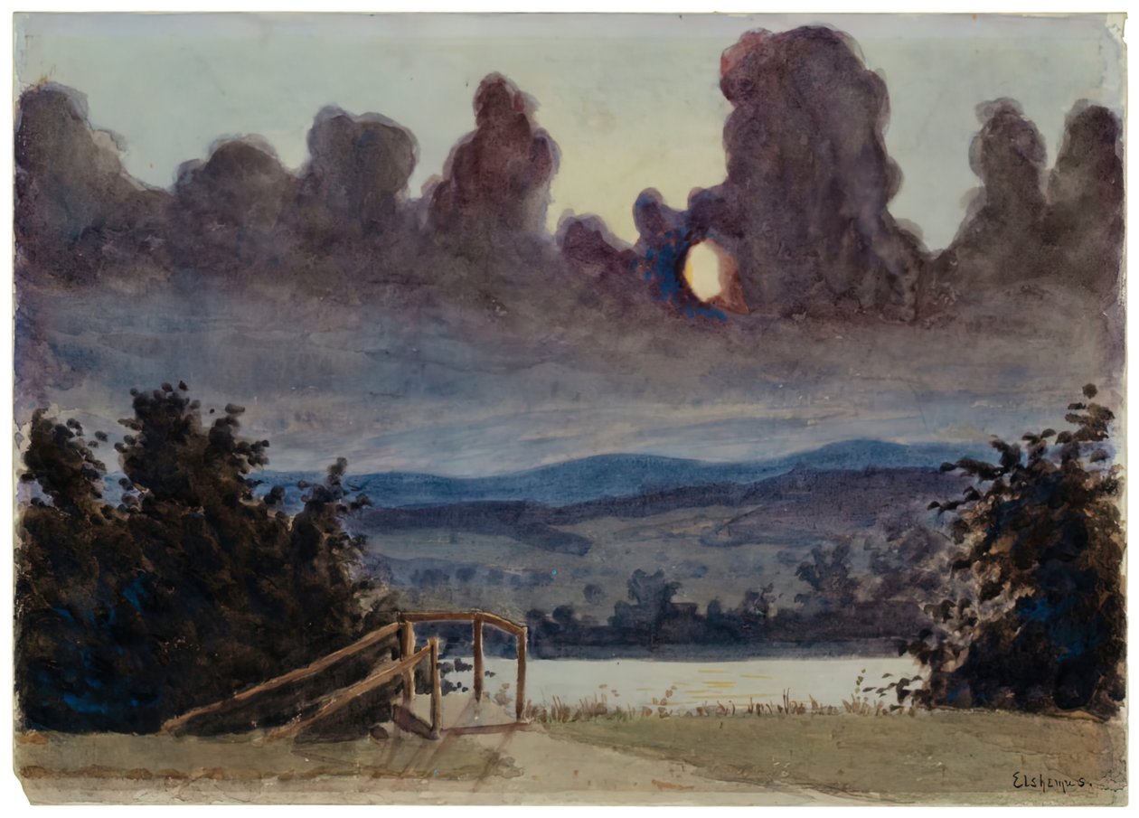 Nuages sombres, c. 1901 - Louis Michel Eilshemius