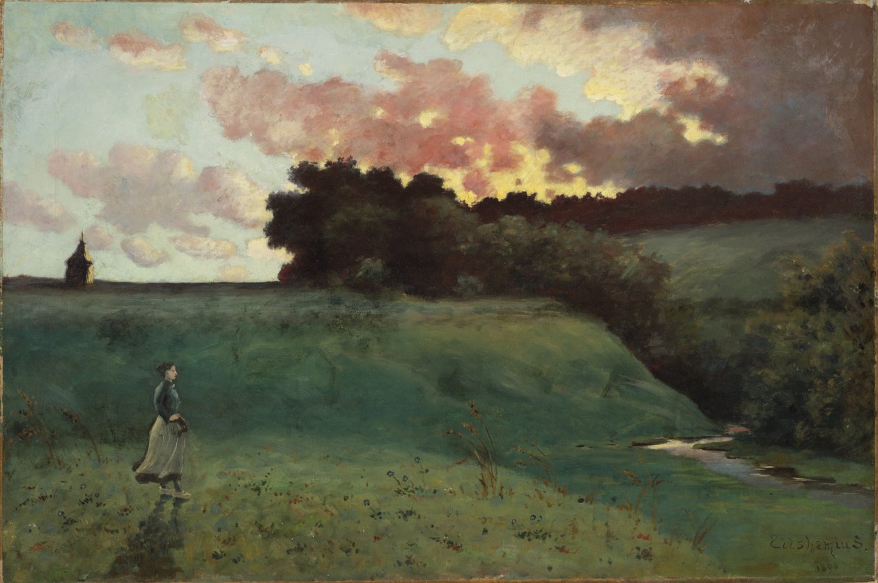 Paysage orageux - Louis Michel Eilshemius