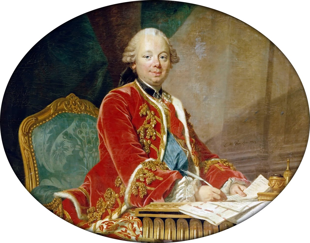 Étienne-François, Duke of Choiseul-Stainville (1719-1785) - Louis Michel van Loo