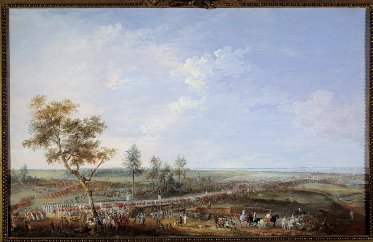 Guerre de Sécession : la Bataille de Yorktown - Louis Nicolas van Blarenberghe
