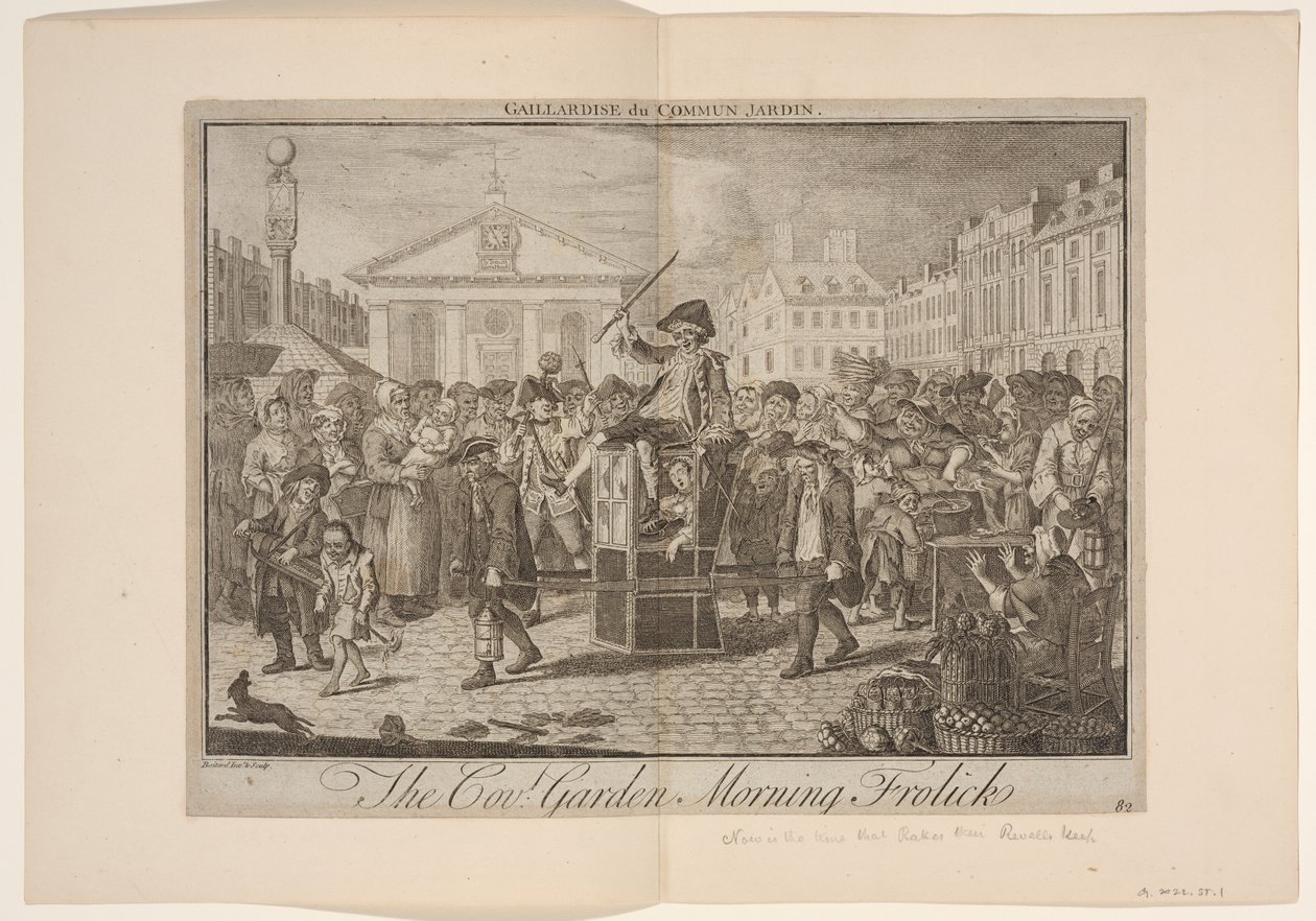La matinée de Covent Garden - Louis Philippe Boitard
