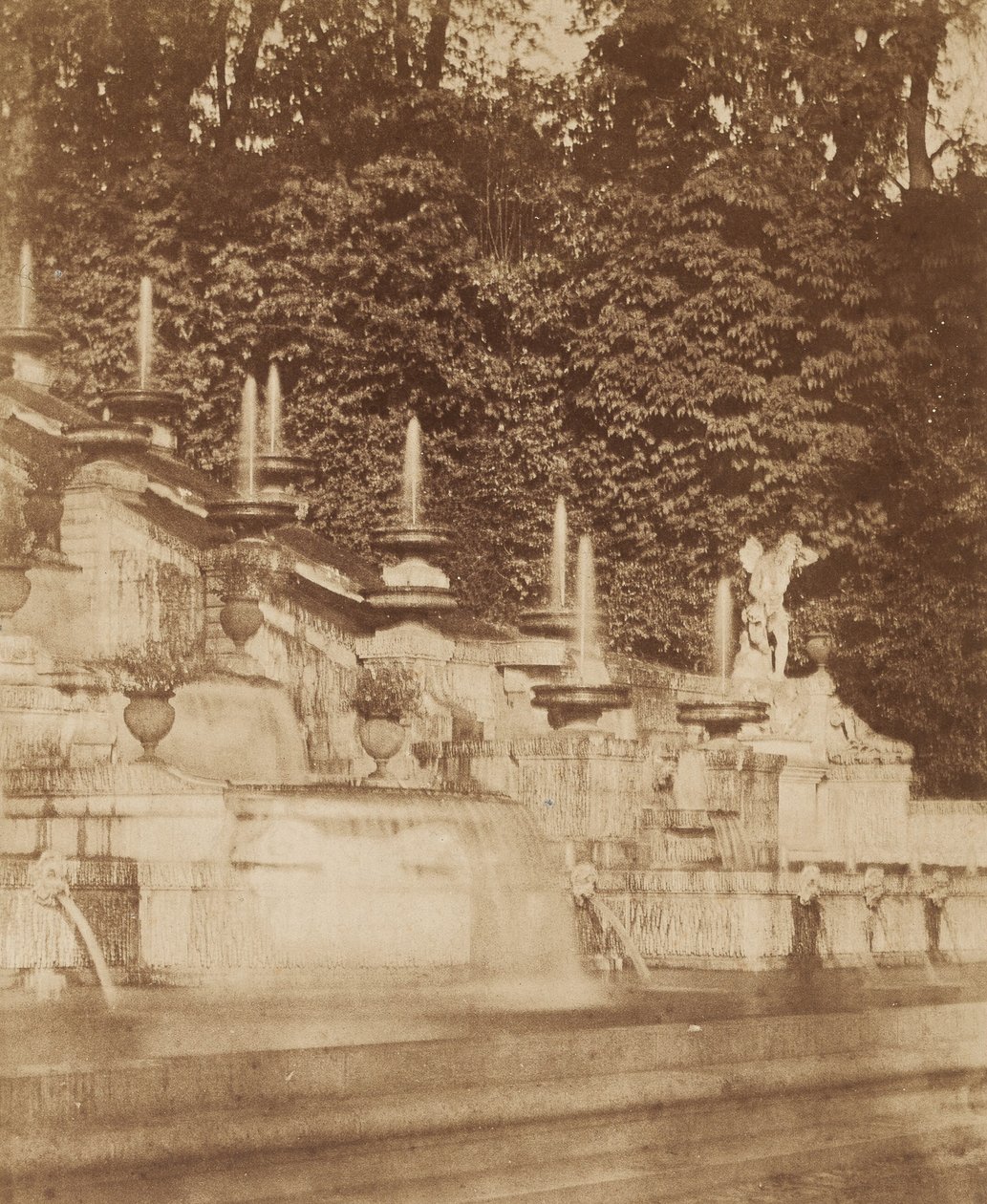 Cascade au Château de St. Cloud - Louis Rémy Robert