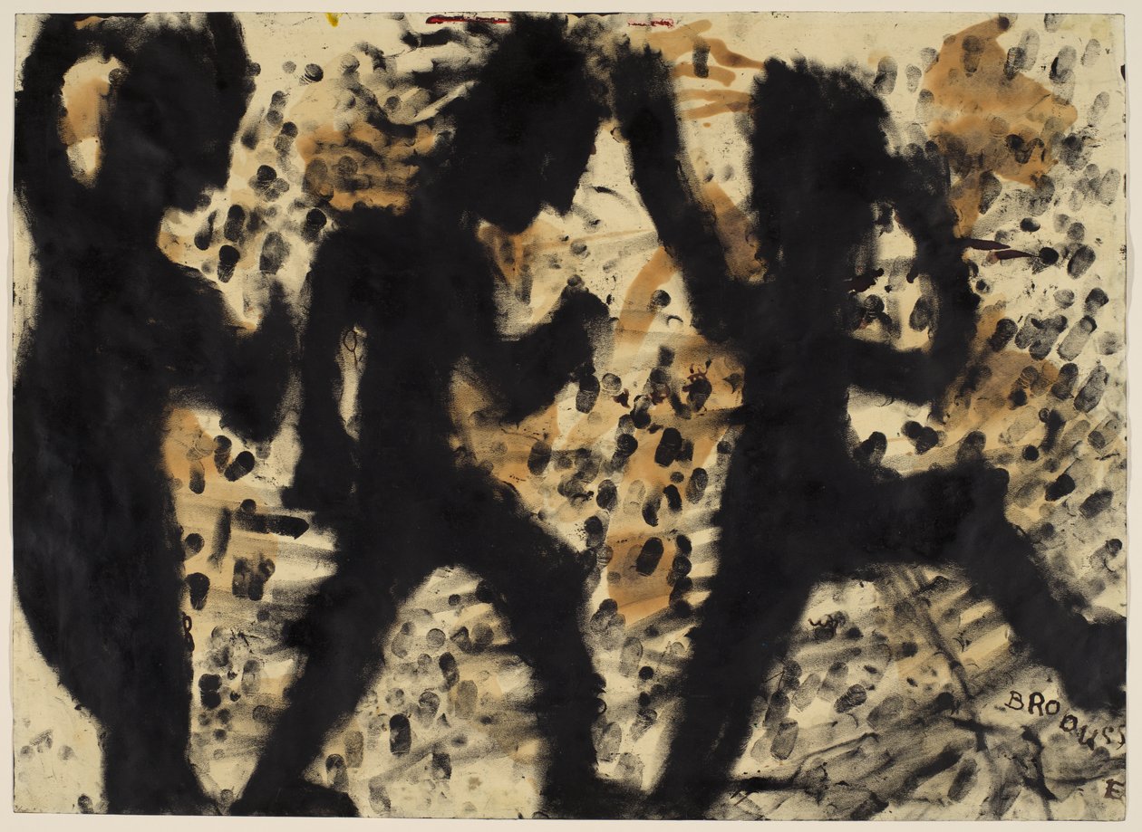Brousse et Frapper, recto, c.1937-1942 - Louis Soutter