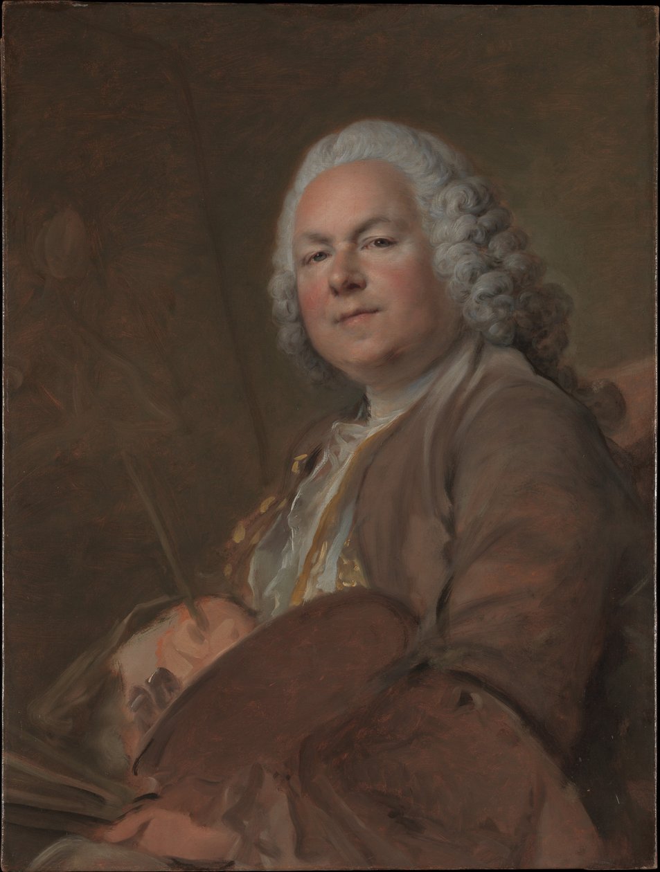 Portrait de Jean-Marc Nattier - Louis Tocqué