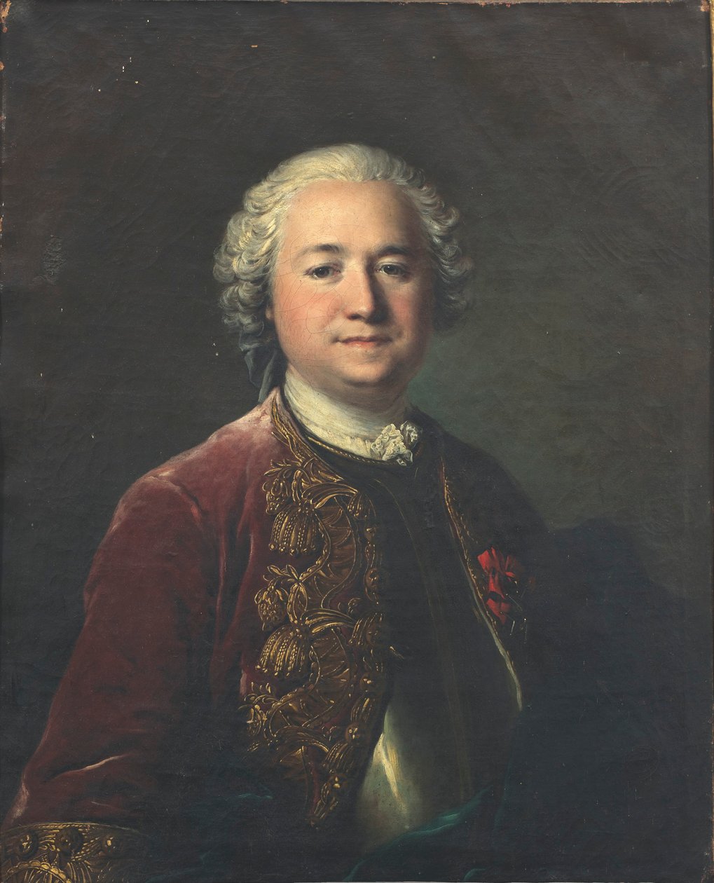 Portrait of Jean-Nicolas Mégret de Sérilly (1702-1752) - Louis Tocqué
