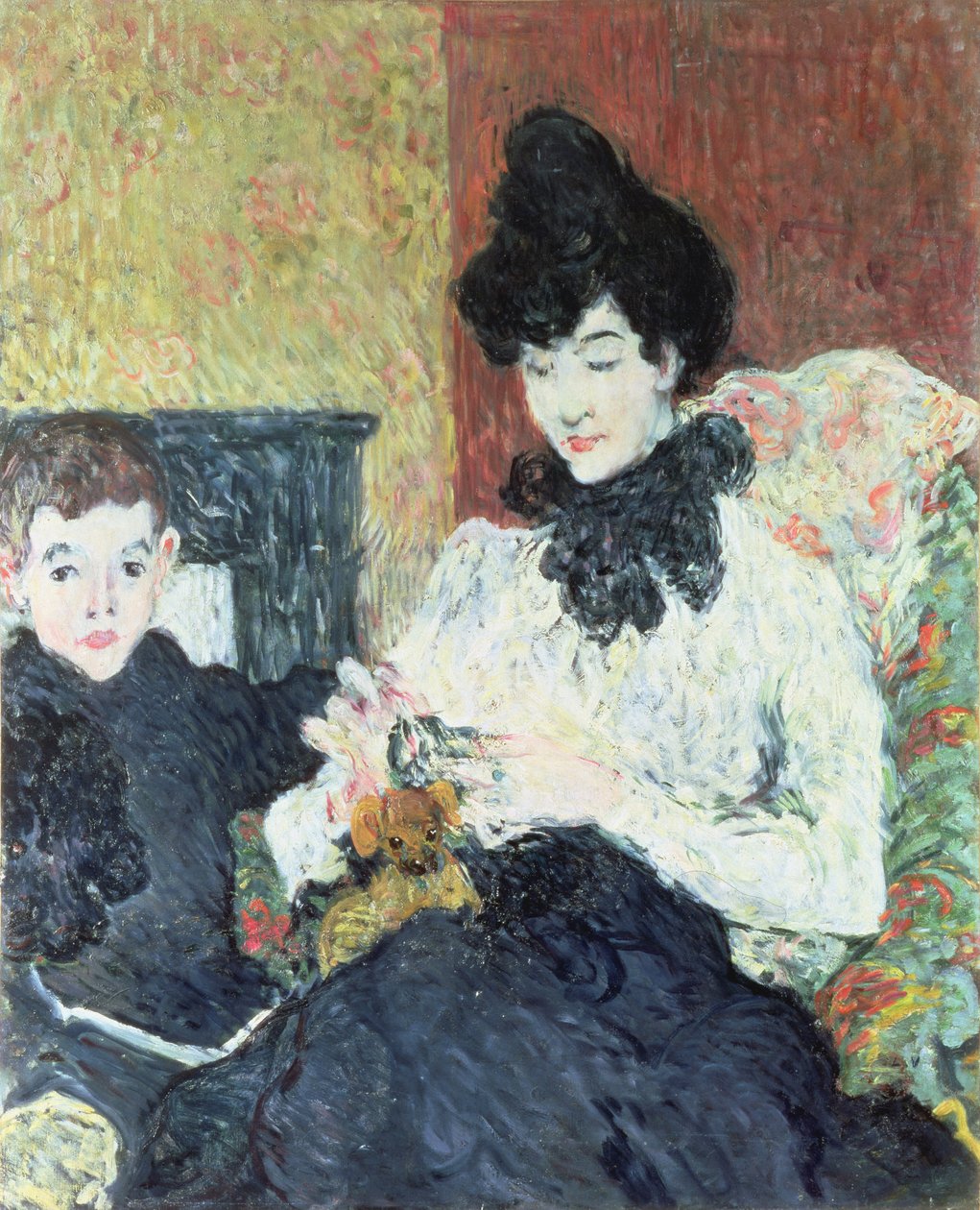 Madame Doubrère et son fils - Louis Valtat