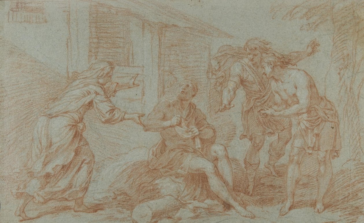 Socrate prenant la coupe de poison - Louis de Boullogne the Younger