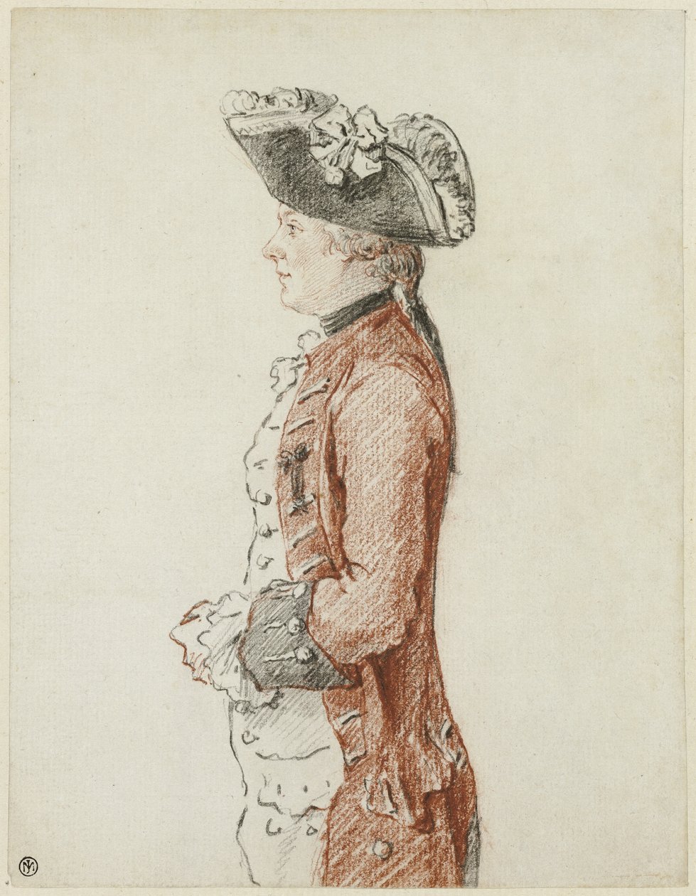 Portrait du Chevalier de Lézay - Louis de Carmontelle