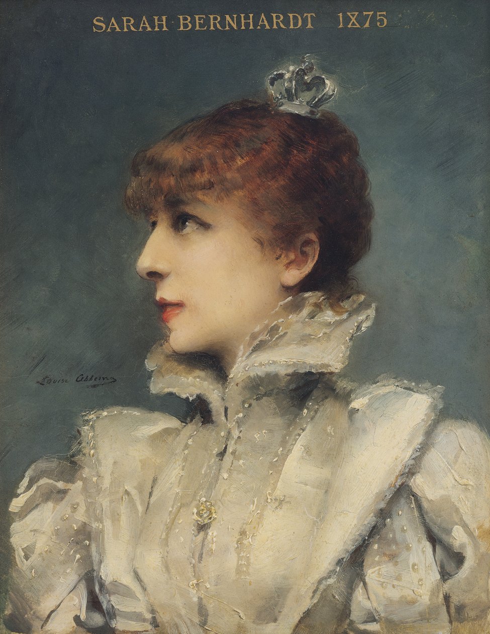 Sarah Bernhardt (1844-1923) - Louise Abbéma