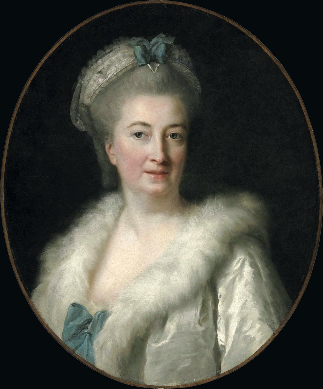 Portrait the mother of the artist, Madame Le Sèvre, née Jeanne Maissin 1728-1800, ca 1778. - Elisabeth Louise Vigee Lebrun