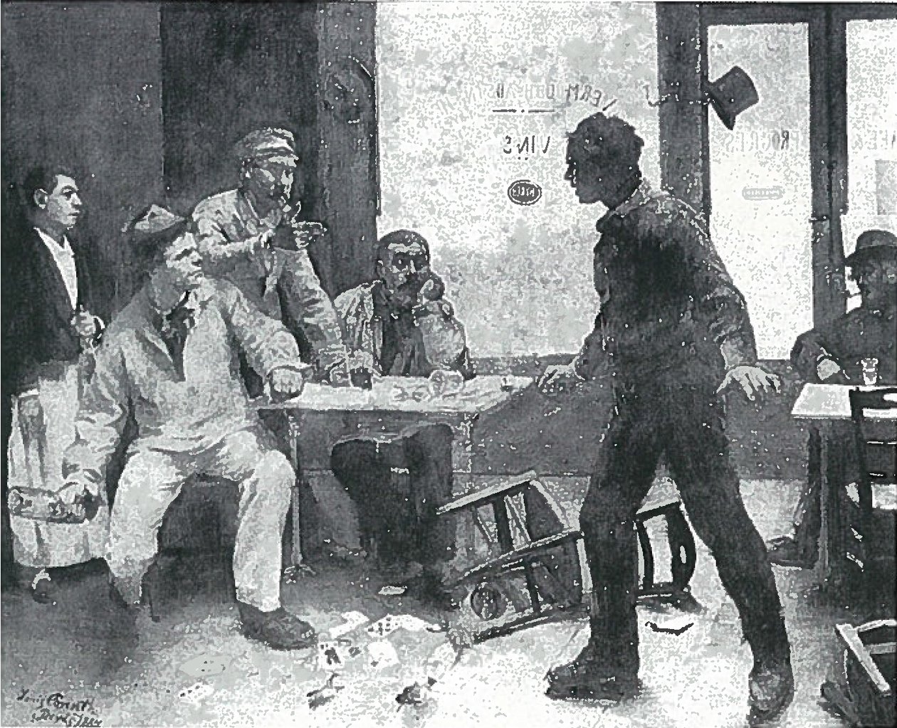 Tricheurs - Lovis Corinth