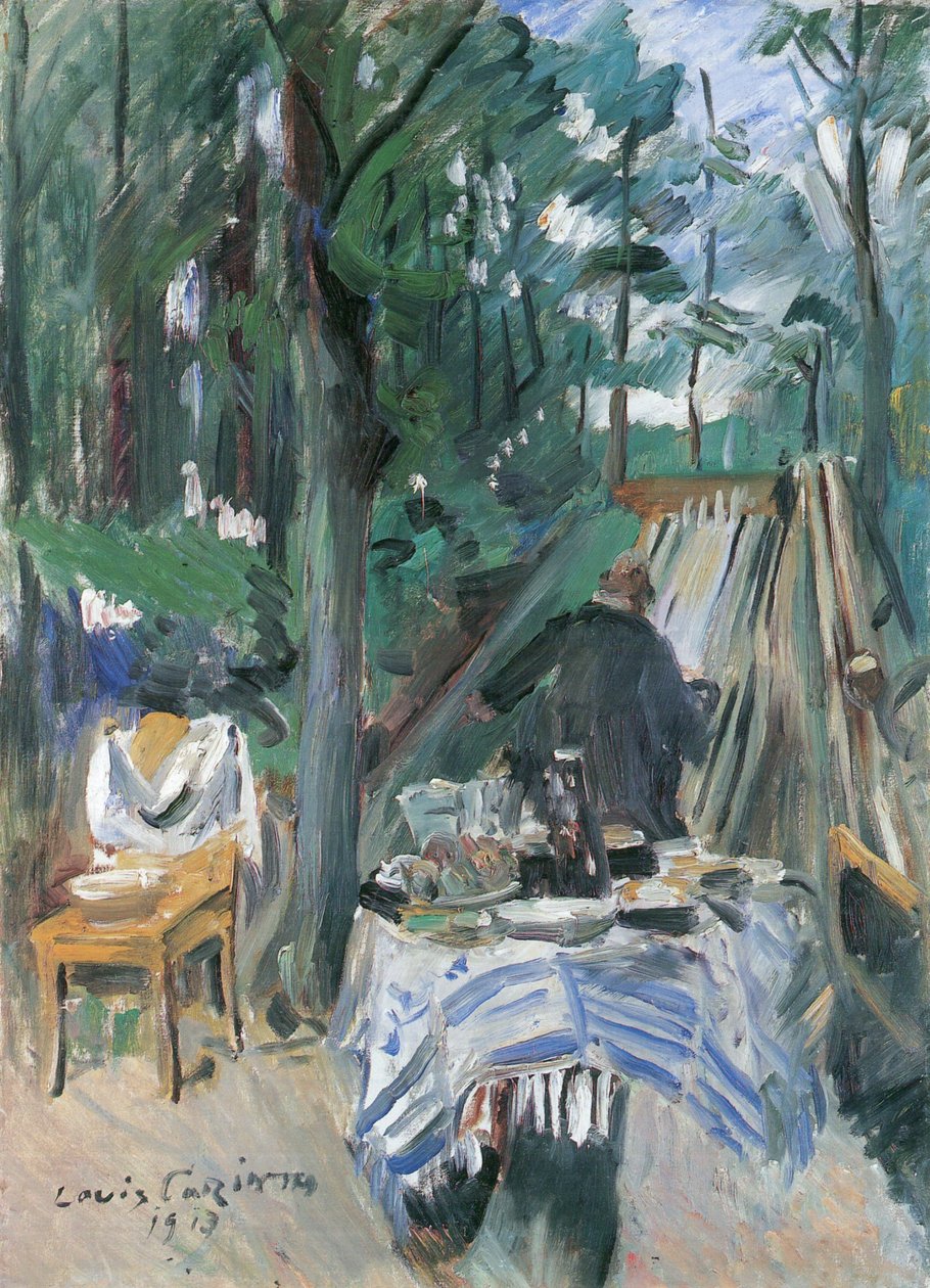 Salle de quilles - Lovis Corinth