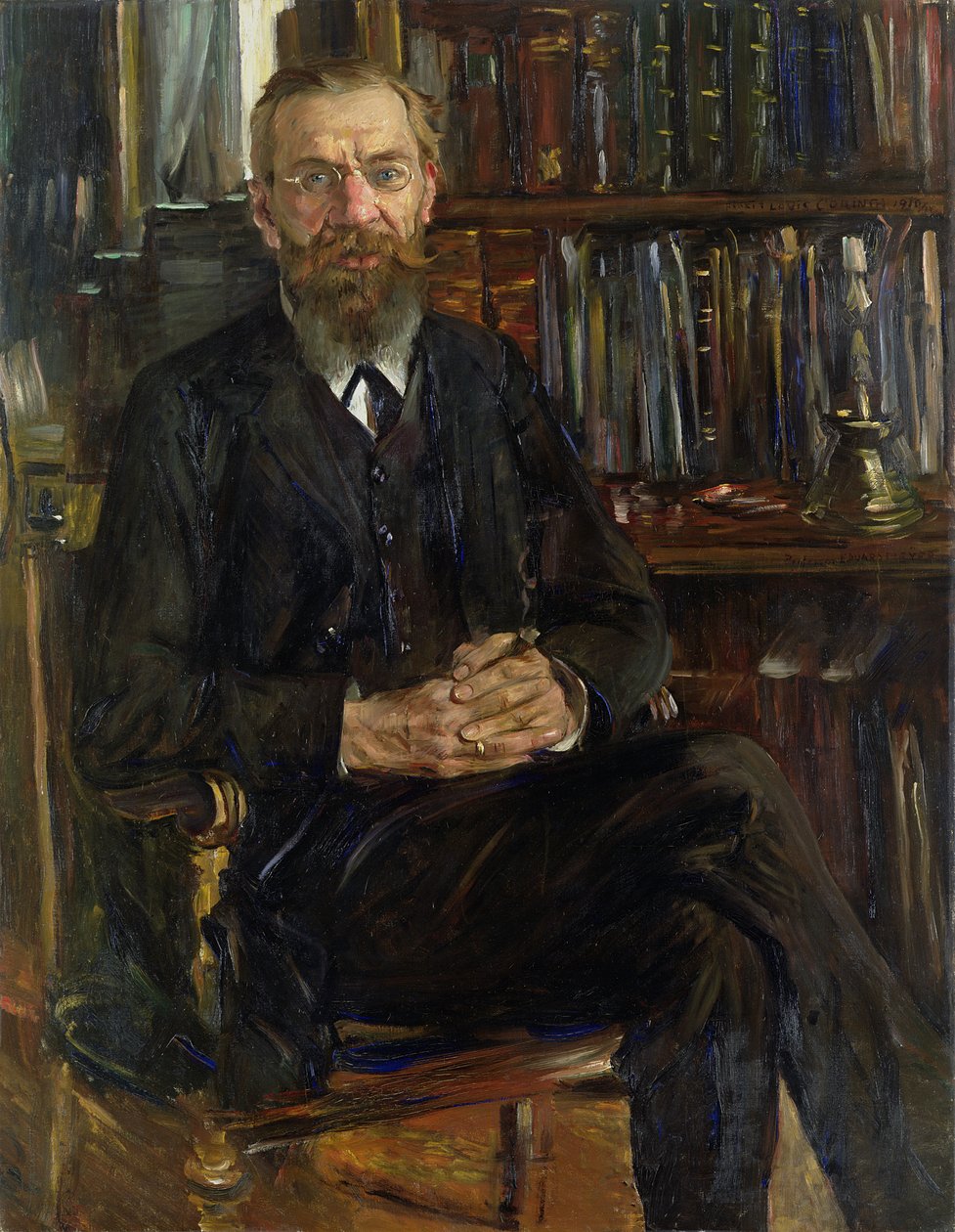 Portrait du Dr Edward Meyer (1855-1930) 1910-11 - Lovis Corinth
