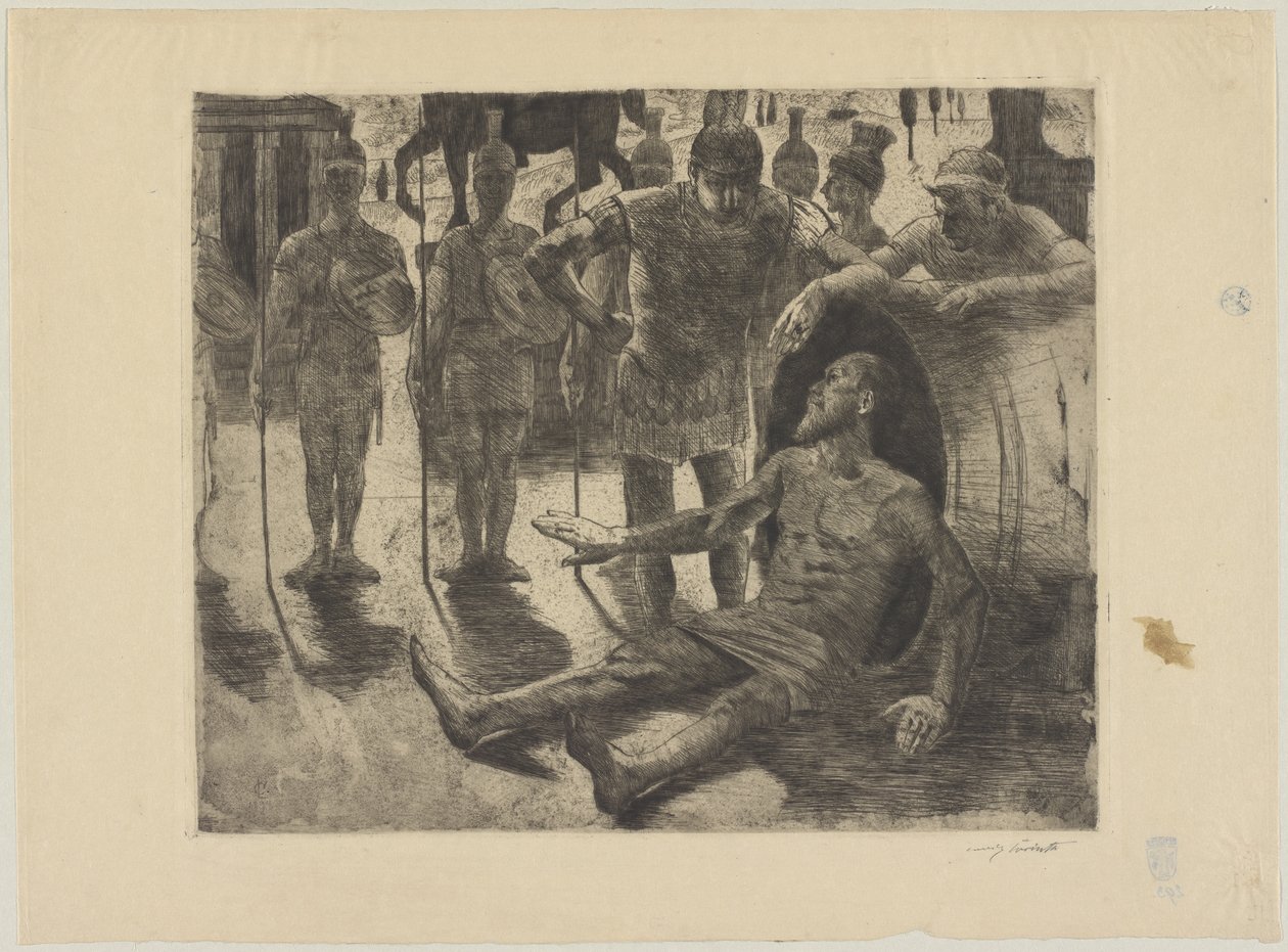 Alexandre et Diogène - Lovis Corinth