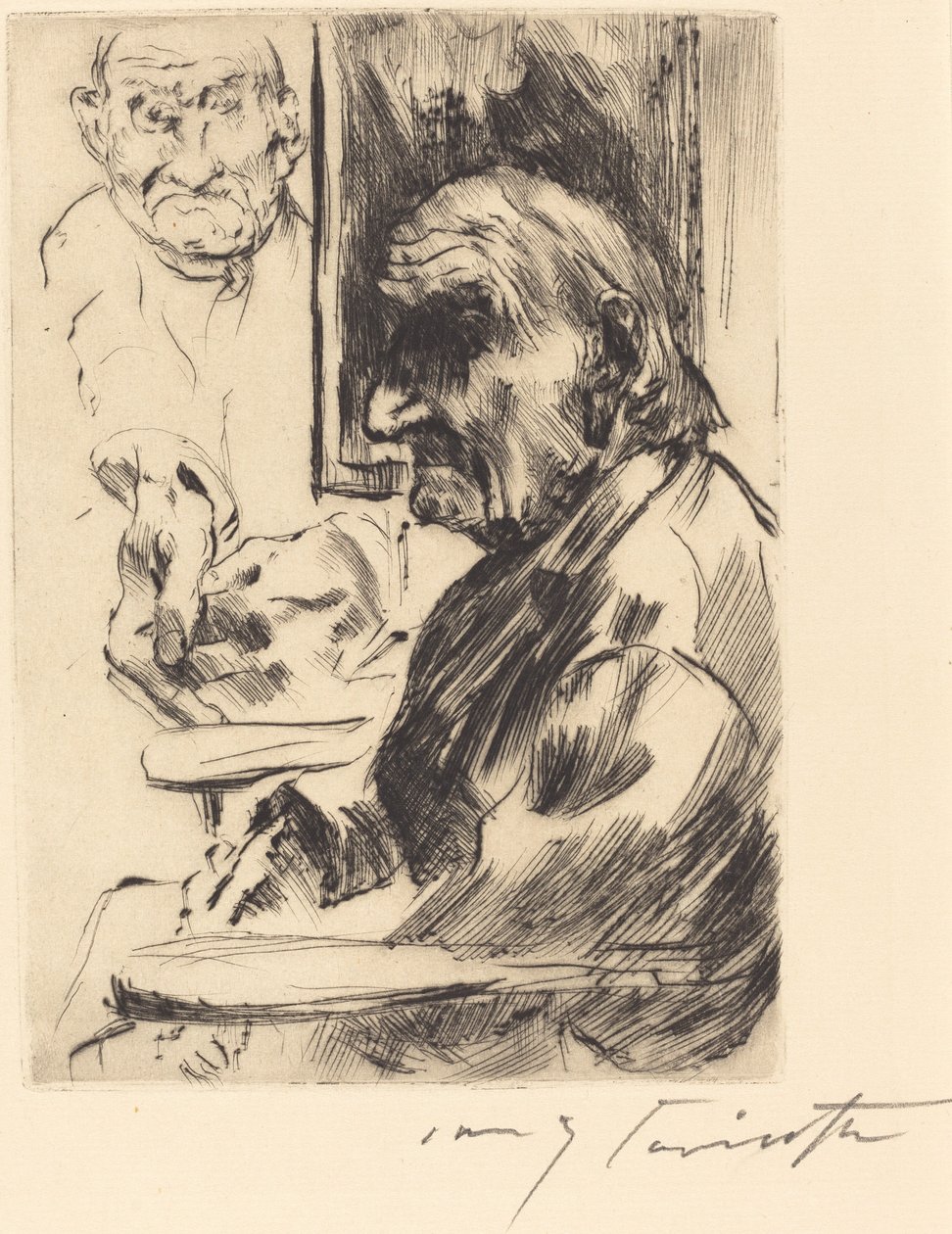 Vieil homme, 1916 - Lovis Corinth