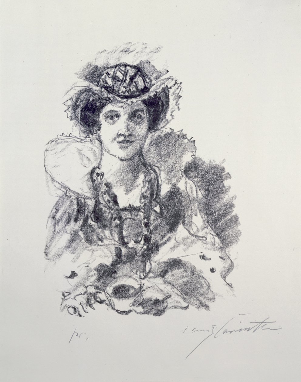 Anne Boleyn lors du tournoi - Lovis Corinth