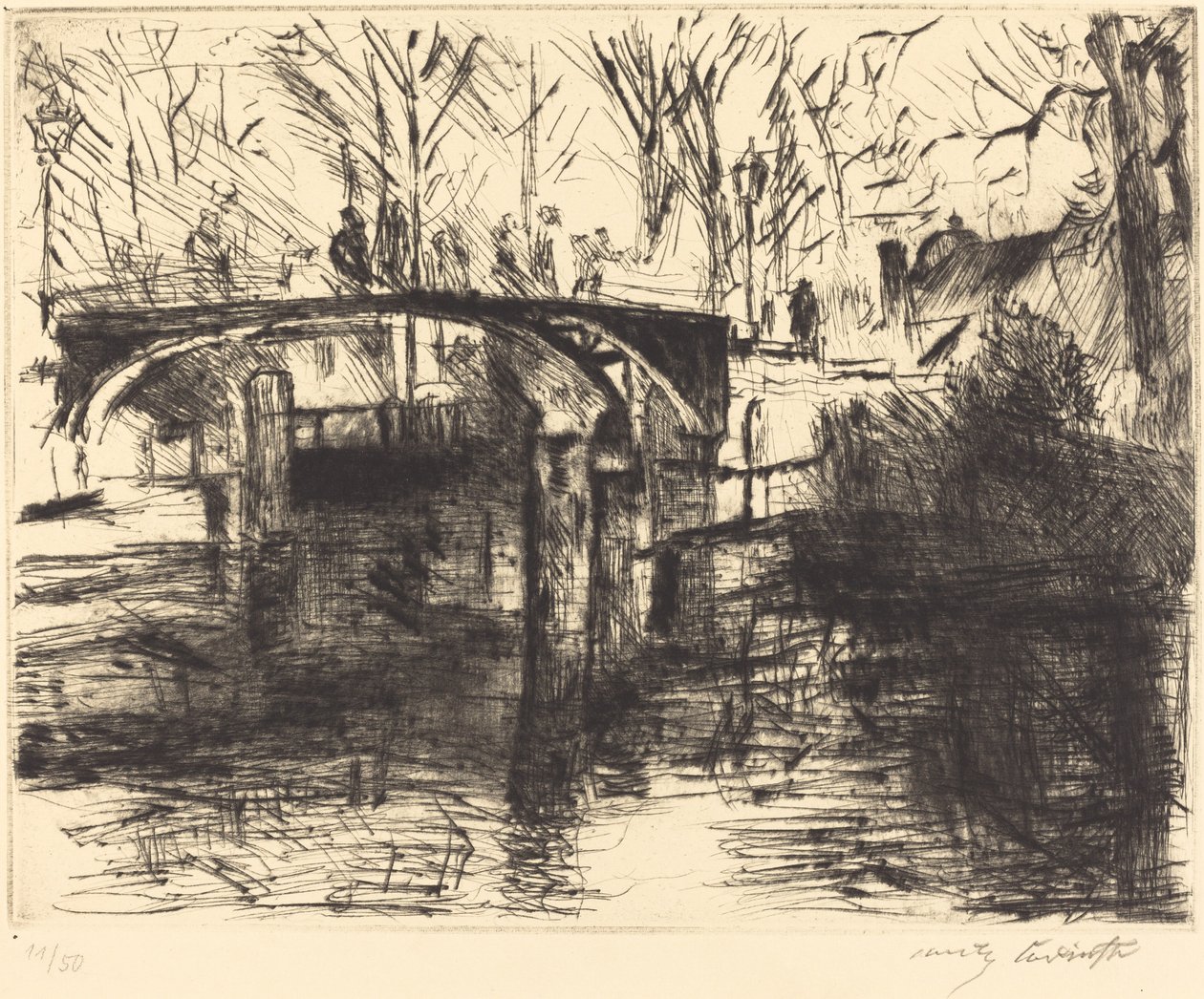 Vue du Tiergarten, 1920 - Lovis Corinth
