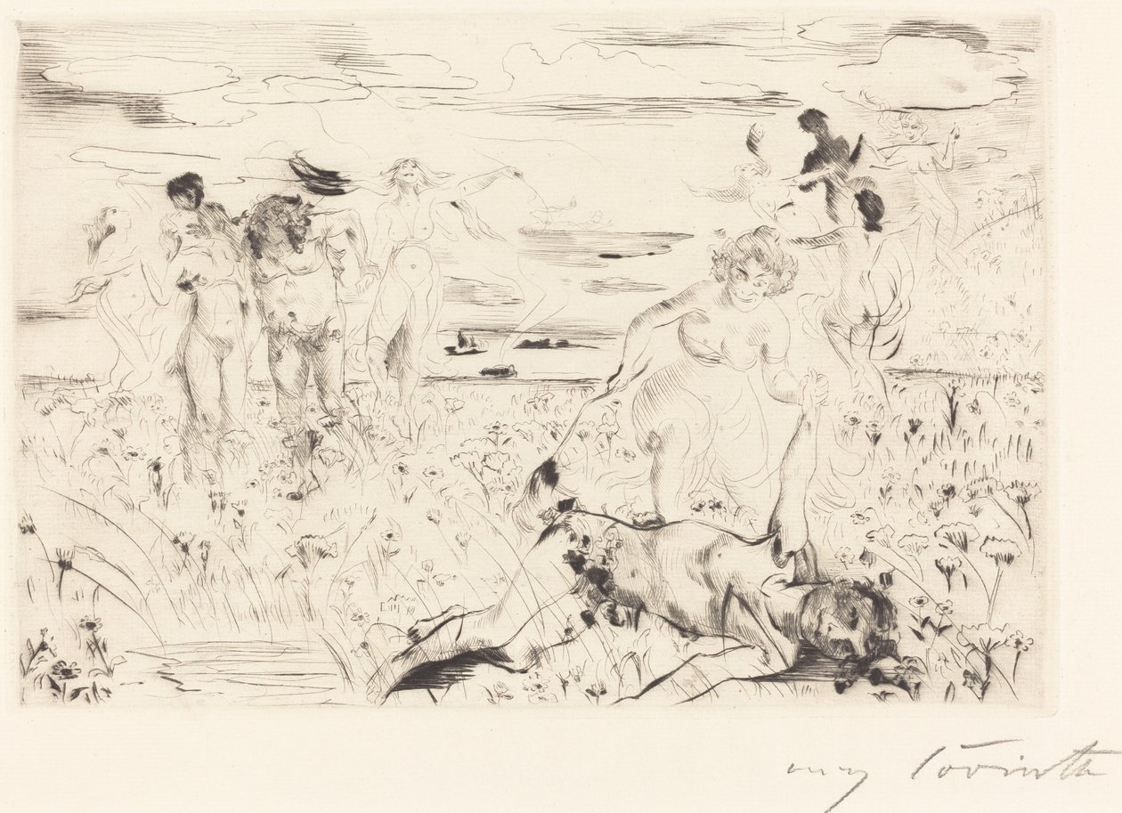 Bacchanale, 1914 - Lovis Corinth