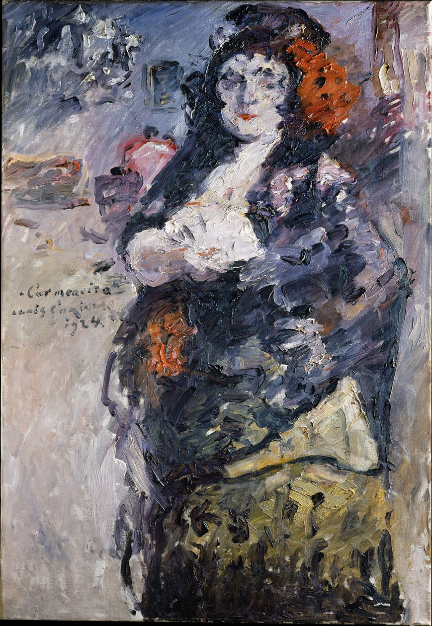 « Carmencita », portrait de Charlotte Berend-Corinth en costume espagnol - Lovis Corinth