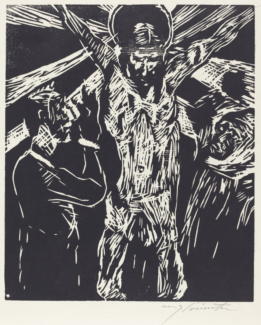 La crucifixion - Lovis Corinth