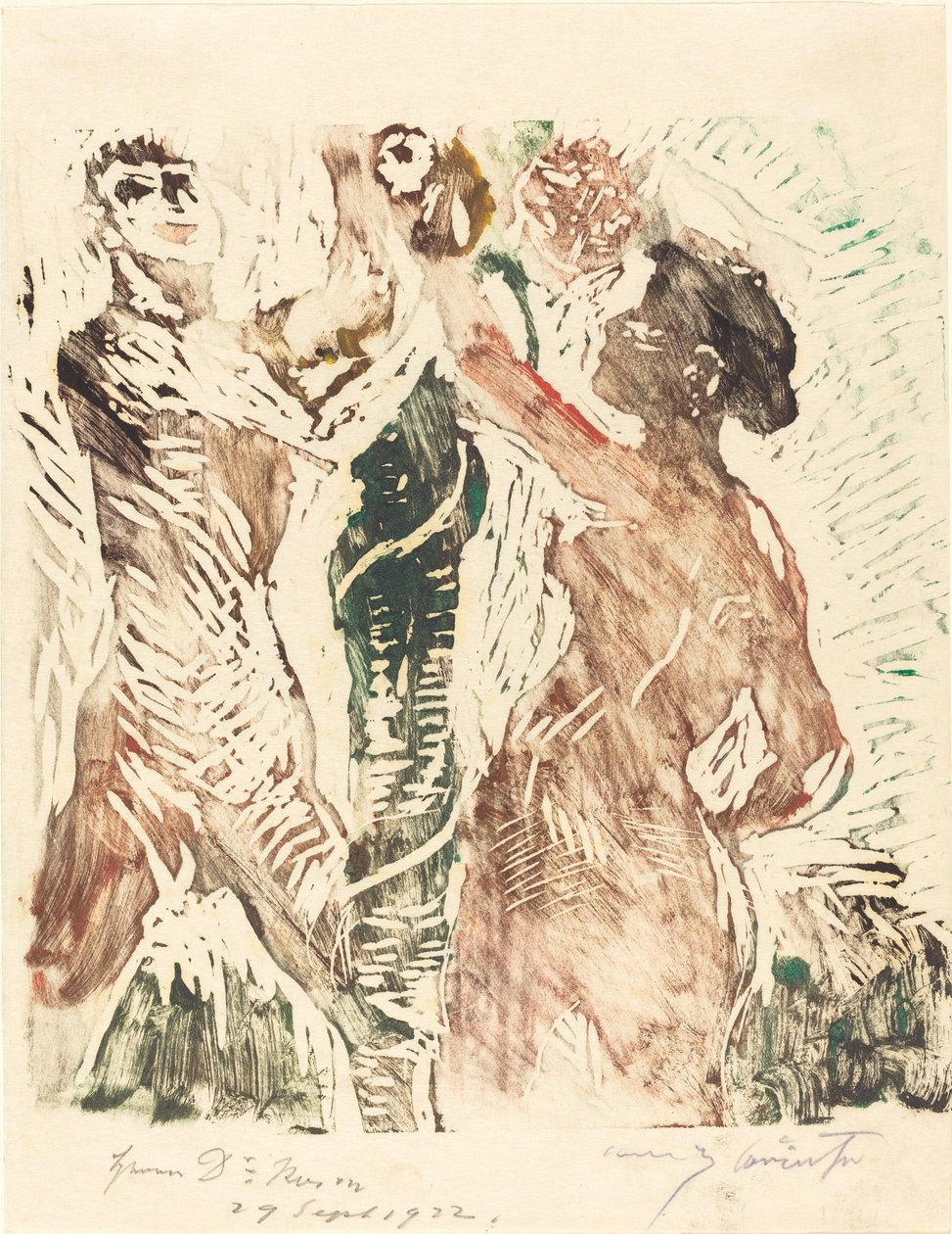 Der Südenfall, 1919 - Lovis Corinth