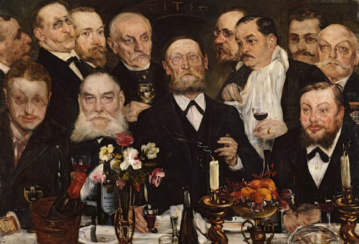 Les frères de la loge - Lovis Corinth