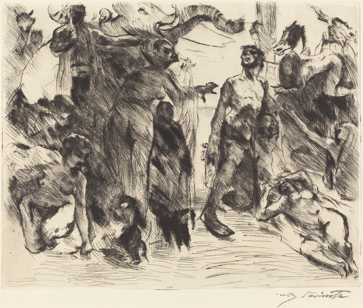 La tentation de Saint Antoine - Lovis Corinth