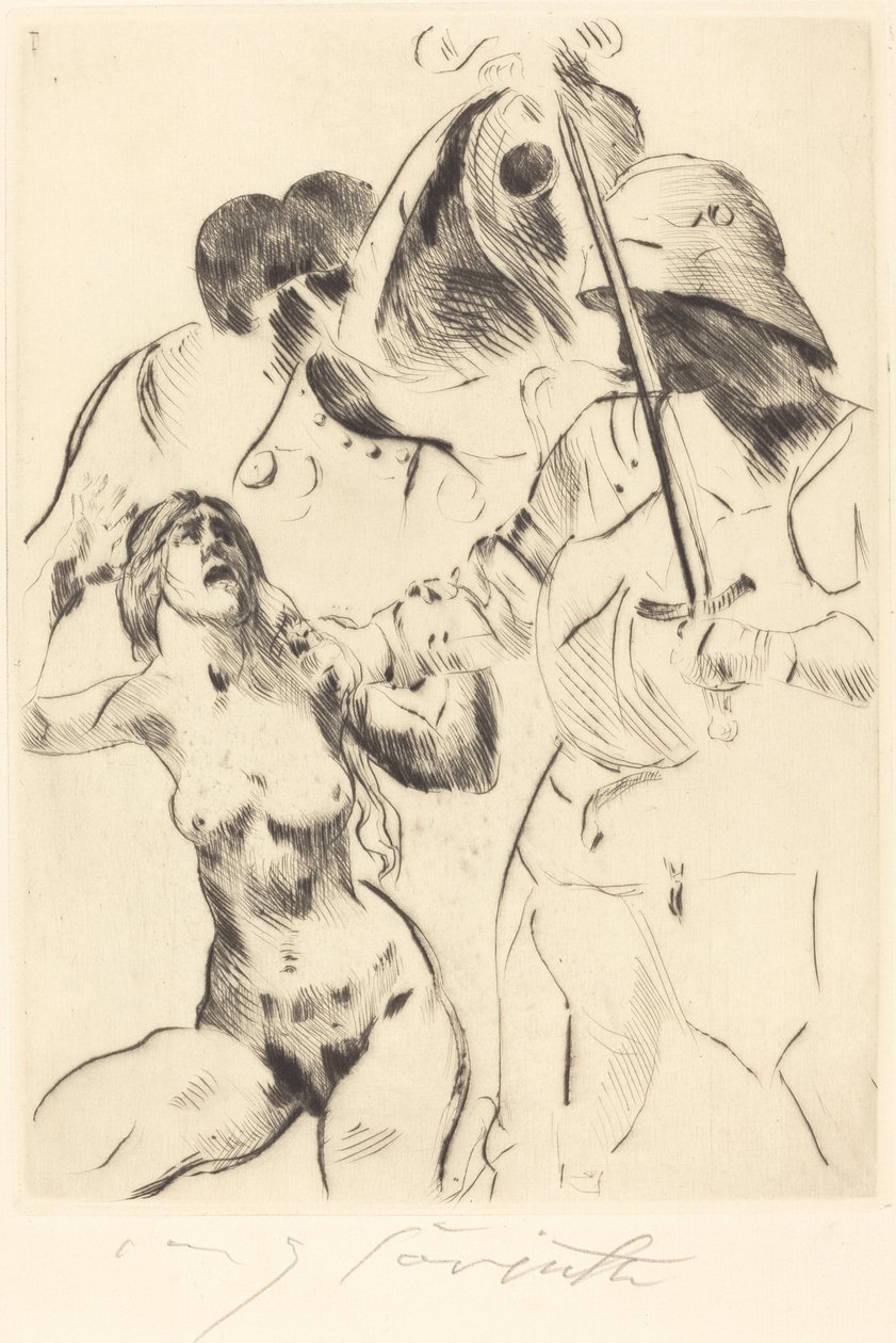 Enlèvement III, 1914 - Lovis Corinth