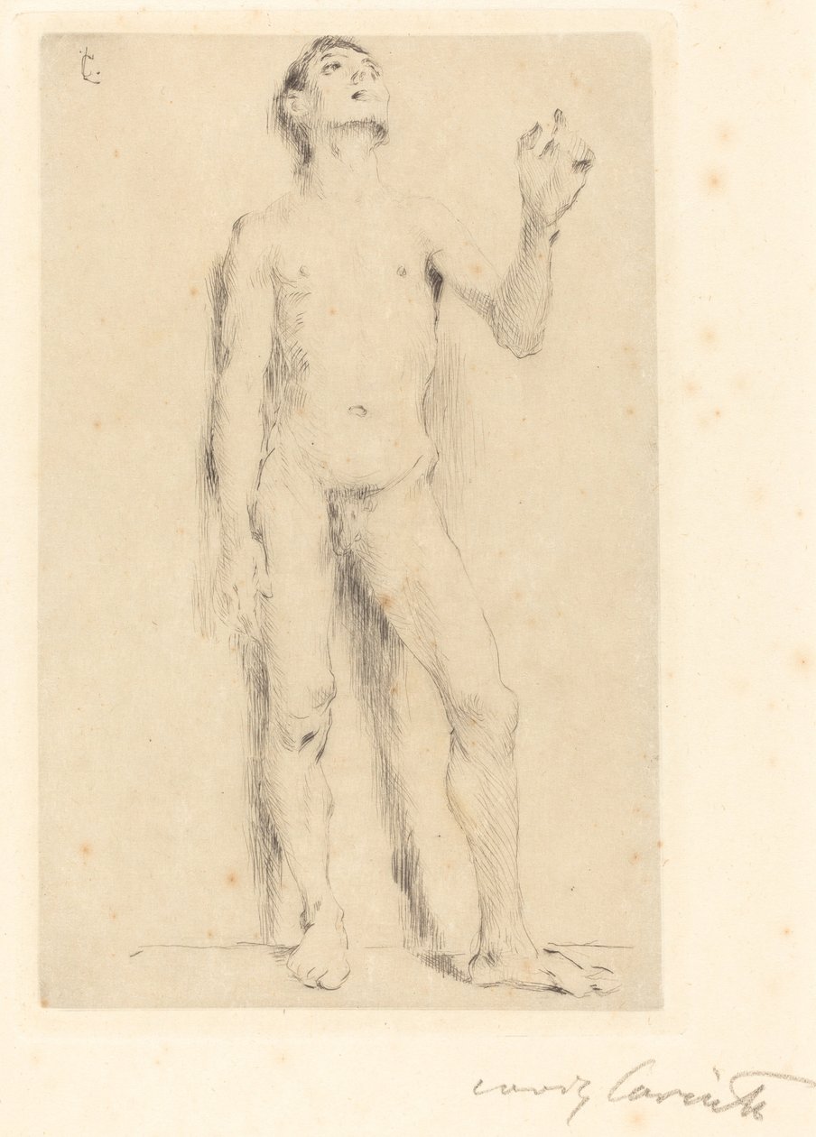 Jeune homme nu - Lovis Corinth